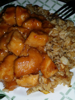 A picture of Orange Chicken.