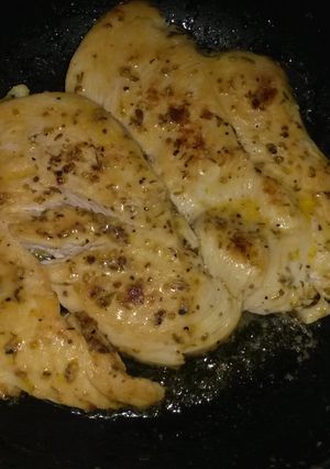 A picture of Tangy lemon chicken.