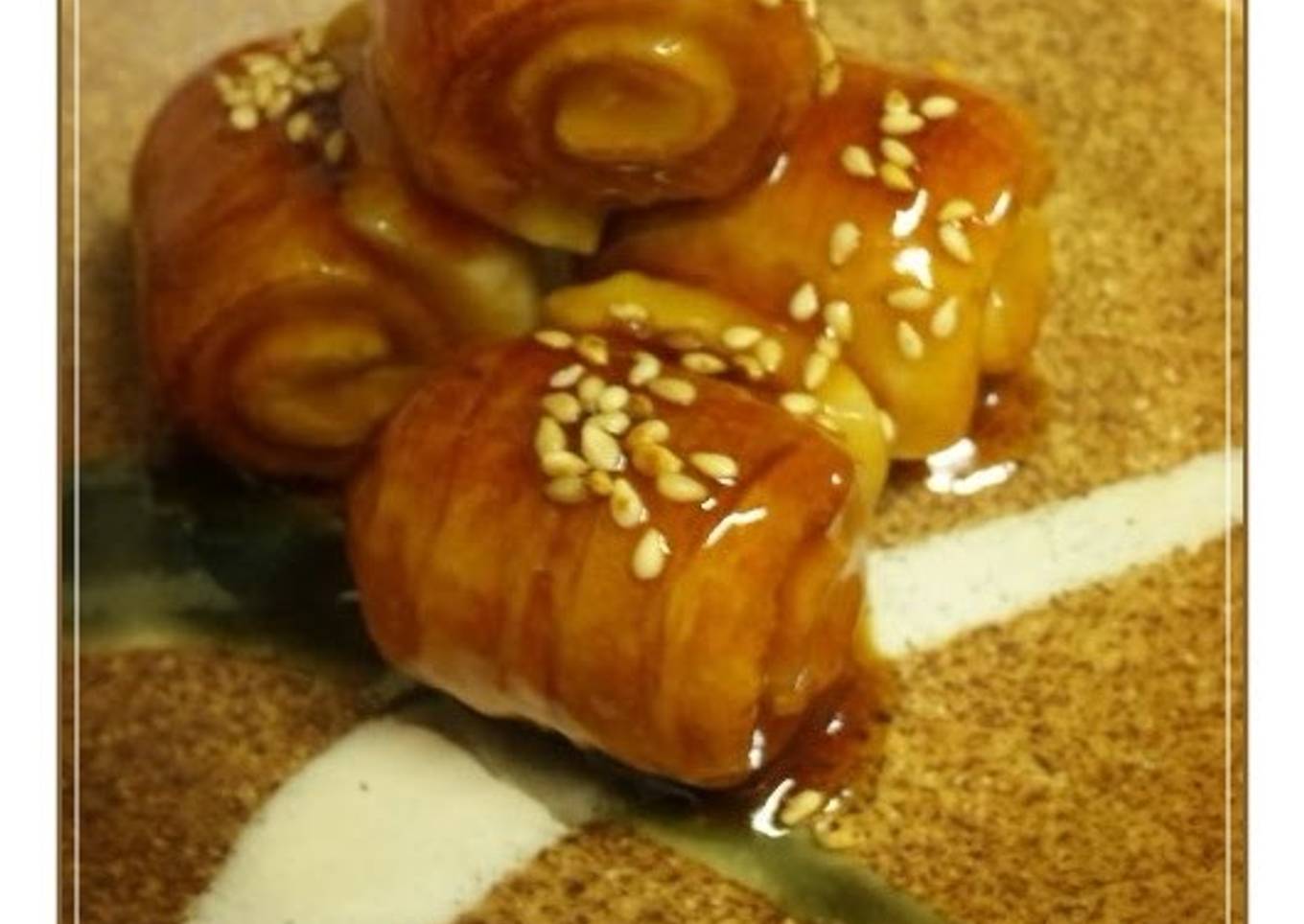 Chikuwa Rolls in a Teriyaki Sauce
