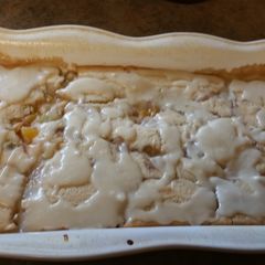 A picture of Allspice fruit cocktail cake.