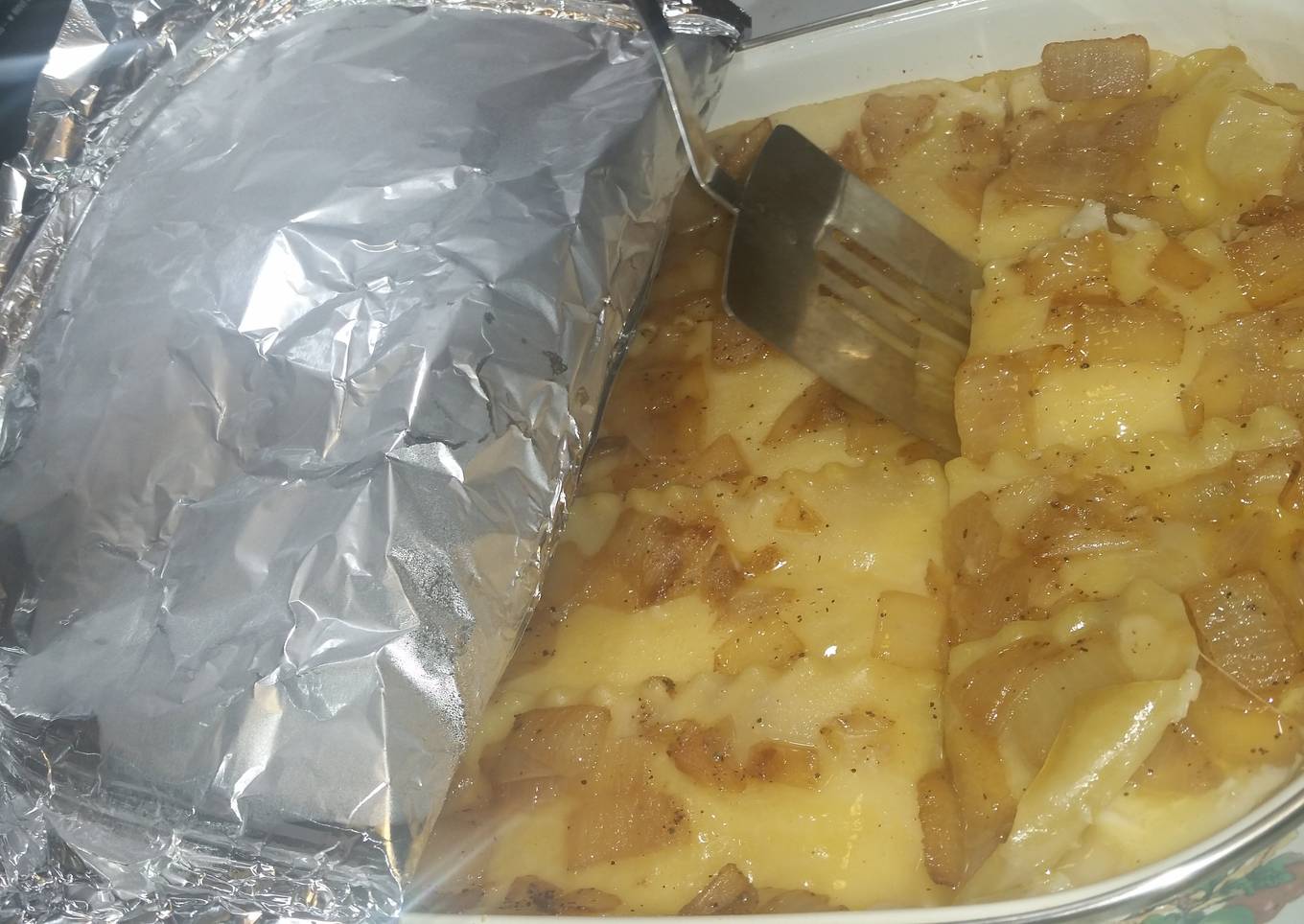 Perogie Casserole