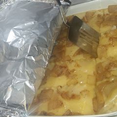 A picture of Perogie Casserole.