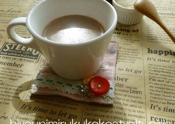 Beauty Beverage Almond Hot Chocolate Recipe