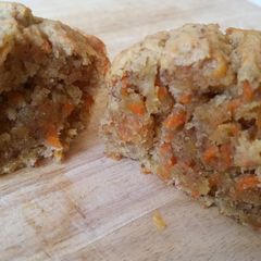 A picture of High Altitude Vegan Carrot Muffins.