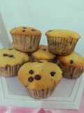 Muffins de vainilla con chips de chocolate 🍫