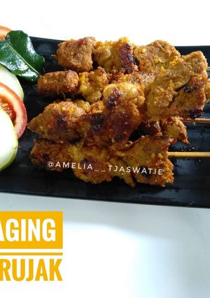 Foto resep 15. Sate Daging Bumbu Rujak