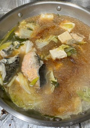 沙鍋魚頭 的食譜成品照片