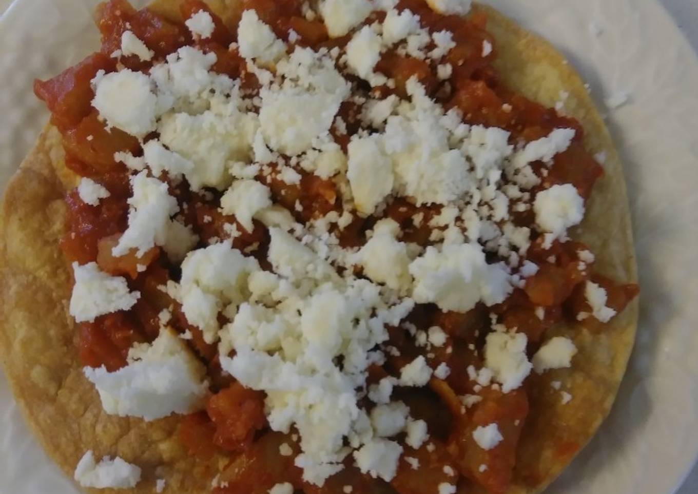 Tostadas de chileajo