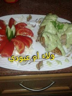 صورة لوصفة قطع الدجاج مع صلصة البقدونس