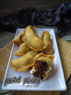 Foto resep 284# Pastel pisang coklat keju