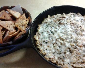 Unique Cuisine Roasted Brussell Sprout and Artichoke Garden Dip Yummy