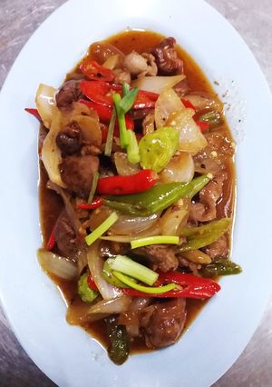 รูปของ ตับไก่ผัดน้ำพริกเผา