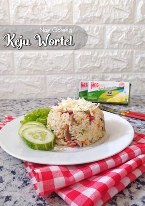 Foto resep Nasi Goreng Keju Wortel
