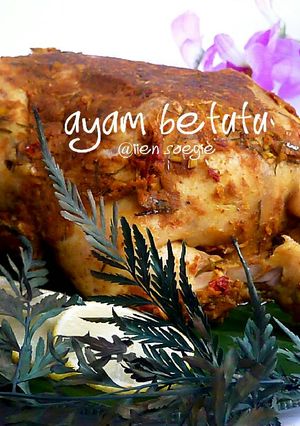 Foto resep Ayam Betutu