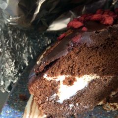 Mascerponi and Nutella Filled Cake A picture of Mascerponi and Nutella Filled Cake.