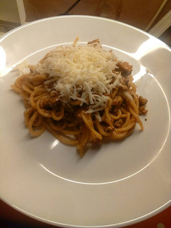 Házi bolognai spagetti 🍝 recept fotója