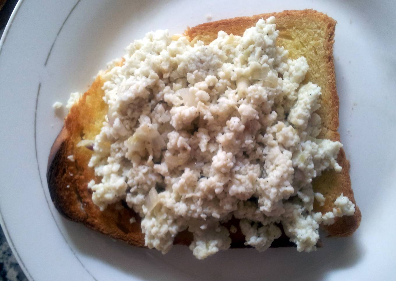 Yummy scrambled eggs