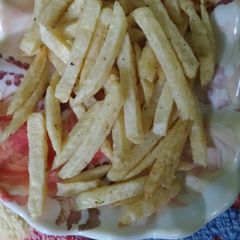 A picture of French fries.