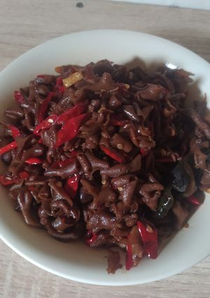 Foto resep Oseng usus kecap