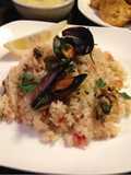 Greek-Style Mussel Pilaf Cooked in a Rice Cooker