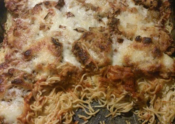 Recipe: Tasty Fried zucchini and squash pasta