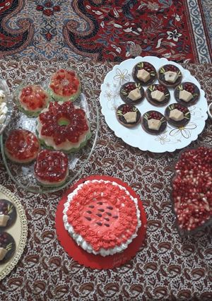عکسی از دستور سفره یلدای 98