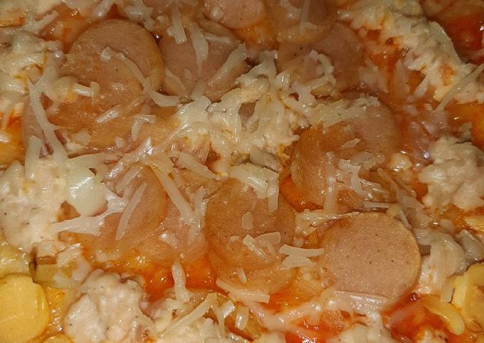 Resep Pizza Ayam Rumahan yang Bikin Ngiler