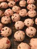 Maraschino cherry chocolate cookies