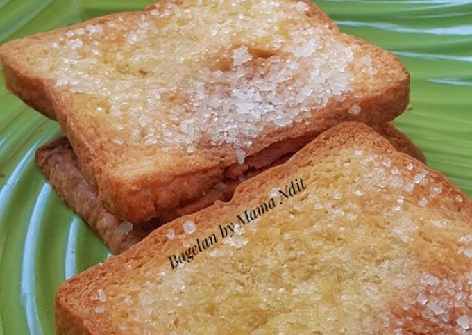 Anti Ribet, Buat Roti Tawar Bagelan Murah