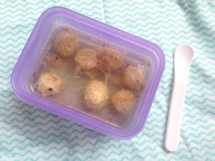 Resep: Chicken Meatball (MPASI 10mo+) Menu Enak Dan Mudah Dibuat