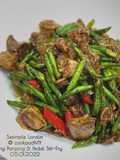 Kacang Panjang & Pedal Tumis