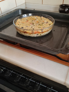 Una foto de Pastel de verduras
