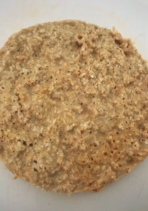 Una foto de Pan de avena light al microondas más fácil del mundo! Sin huevo!