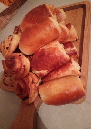 صورة لوصفة بتي بان محشي بالشكولا