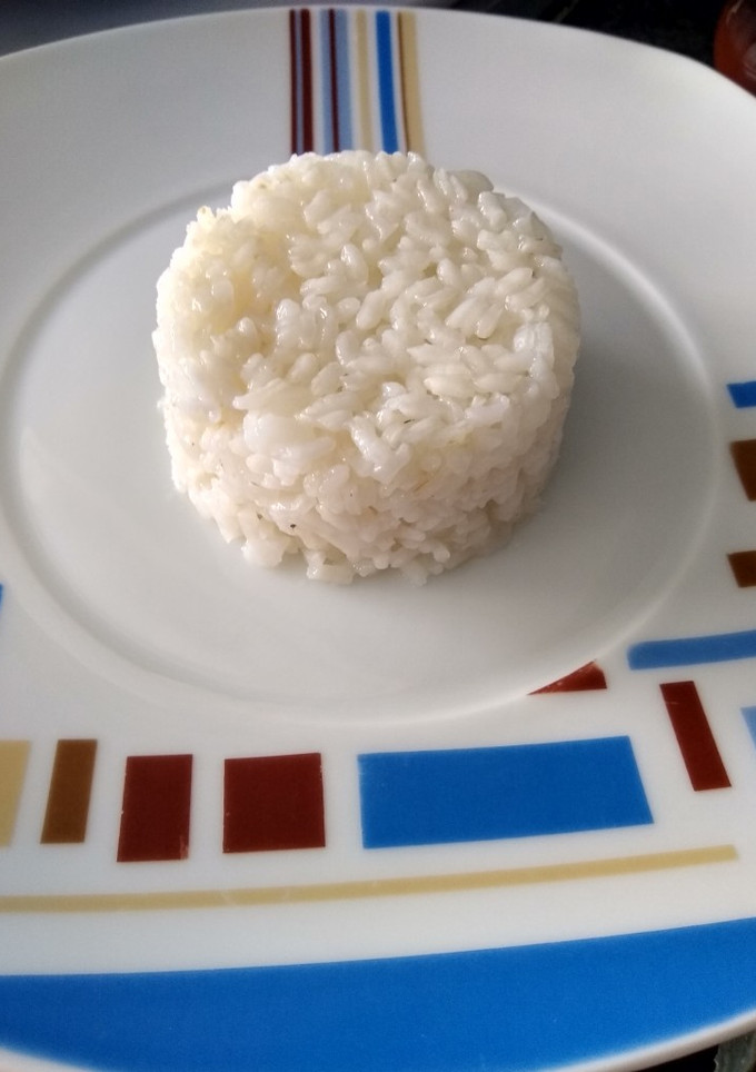 Una foto de Arroz blanco