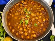 A picture of chana curry