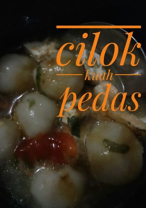 Foto resep Cilok kuah pedas