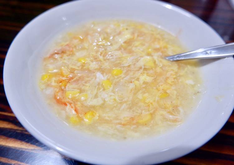How to Cook Appetizing Sup jagung kepiting 🦀