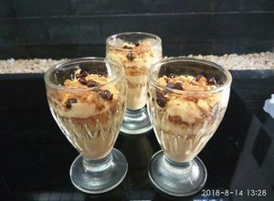 Foto resep Puding Custard Milo