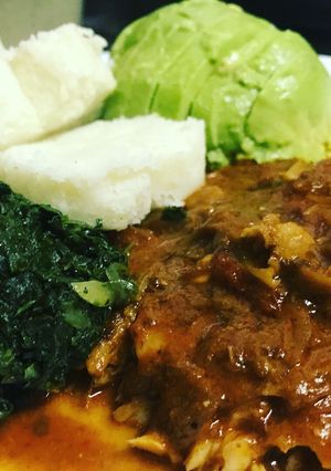 A picture of Fish fillet in sauce.