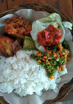 Foto resep Sego tempong khas banyuwangi