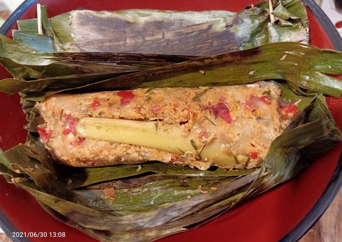 Resep Pepes ikan peda kelapa mangga muda, Bikin Ngiler