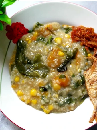 Langkah Mudah untuk Membuat Resep Tinutuan (Bubur Manado) dr Nasi yang Lezat Sekali Anti Ribet, Bikin Ngiler