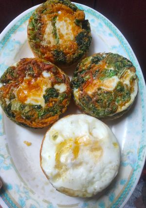 Foto resep Telur mata sapi sayur 🍳🥬🥕