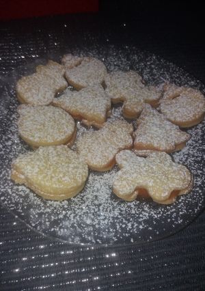 Karácsonyi linzer recept fotója