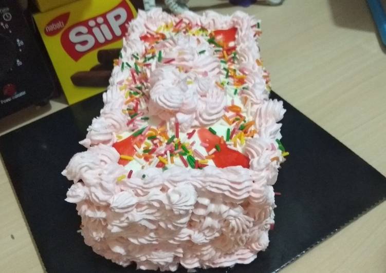 Cara Gampang Membuat Kue ulang tahun sederhana, Enak Banget