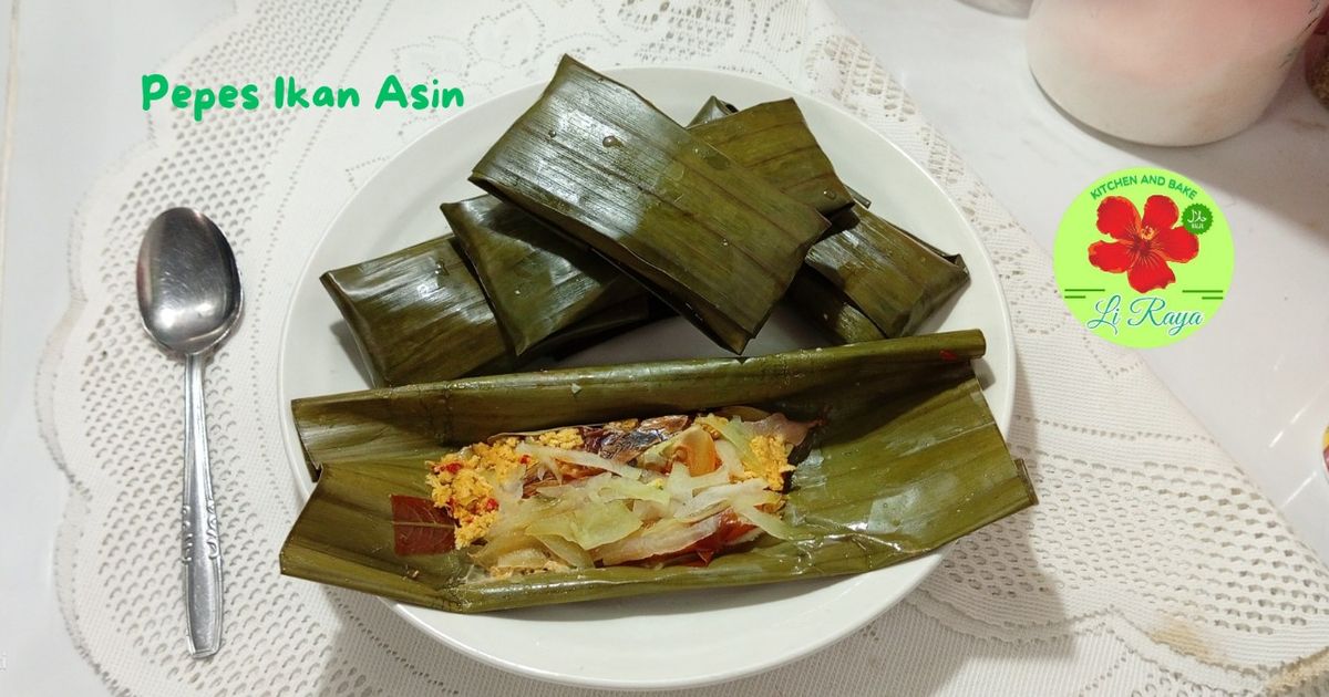 Pepes Ikan Asin
