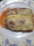 Charuto de repolho com carne moída