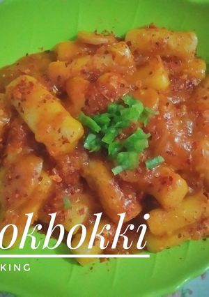 Foto resep Tteokbokki (Kue beras pedas Korea)