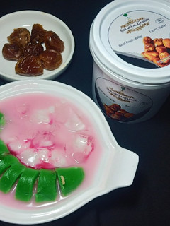 Foto resep Es pisang ijo